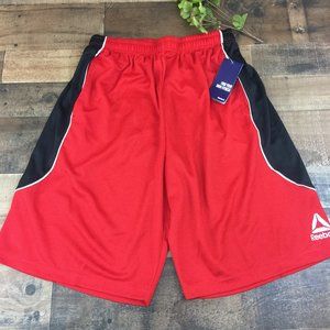 NWT Reebok Performance Fabric Basketball Shorts